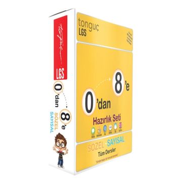 Tonguç Akademi 8. Sınıf 0'dan 8'e Hazırlık Seti