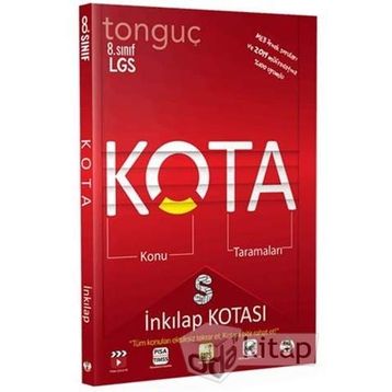 Tonguç Akademi 8. Sınıf LGS Kota Konu Taramaları Türkçe Kotası