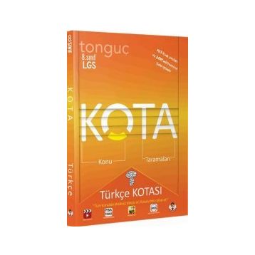 Tonguç Akademi 8. Sınıf LGS Kota Konu Taramaları Türkçe Kotası