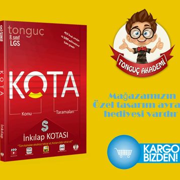 Tonguç Akademi 8. Sınıf LGS Kota Konu Taramaları Türkçe Kotası