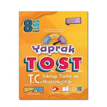 Tonguç Akademi - 8. Sınıf T.C. İnkılap Tarihi ve Atatürkçülük Yaprak Tost