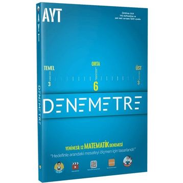 Tonguç Akademi AYT Denemetre Yeni Nesil 12 Matematik Denemesi