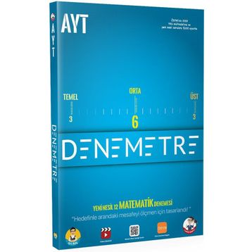 Tonguç Akademi AYT Denemetre Yeni Nesil 12 Matematik Denemesi
