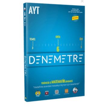 Tonguç Akademi AYT Denemetre Yeni Nesil 12 Matematik Denemesi
