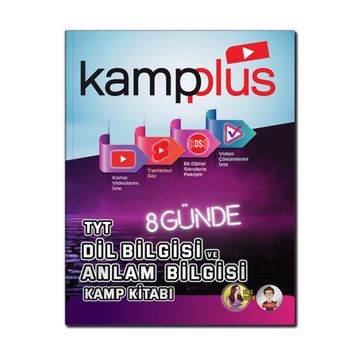 Tonguç Akademi Kampplus 8 Günde TYT Dil Bilgisi ve Anlam Bilgisi Kampı
