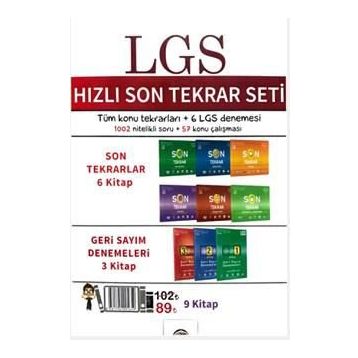 Tonguç Akademi LGS Hızlı Son Tekrar Programı Seti