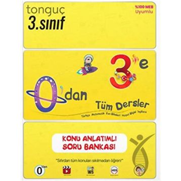 Tonguç Akademi Sıfırdan Üçe Tüm Dersler Konu Anlatımlı Soru Bankası