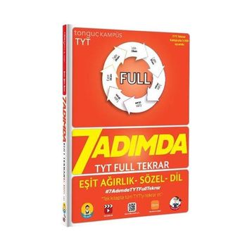 Tonguç Akademi TYT Full Tekrar Tonguç Kampüs 7 Adımda Eşit Ağırlık Soru Bankası