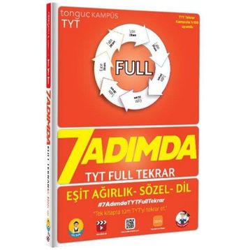 Tonguç Akademi TYT Full Tekrar Tonguç Kampüs 7 Adımda Eşit Ağırlık Soru Bankası