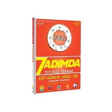 Tonguç Akademi TYT Full Tekrar Tonguç Kampüs 7 Adımda Eşit Ağırlık Soru Bankası