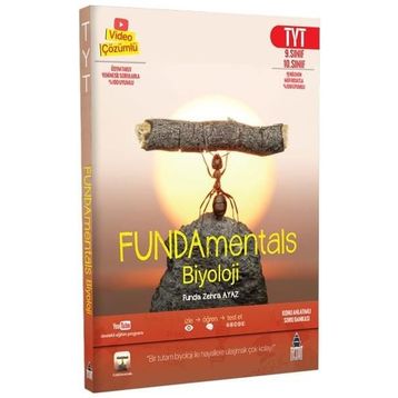 Tonguç Akademi TYT Fundamentals Biyoloji Konu Anlatımlı Soru Bankası