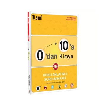 Tonguç Akademi Yayınları 0'dan 10'a Kimya Konu Anlatımlı Soru Bankası