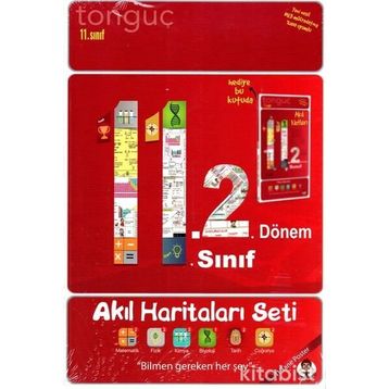 Tonguç Akademi Yayınları 11. Sınıf 2. Dönem Akıl Haritaları Seti