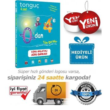 Tonguç Akademi Yayınları 4. Sınıf 0'dan 4'e Konu Anlatımlı Soru Bankası