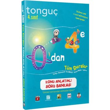 Tonguç Akademi Yayınları 4. Sınıf 0'dan 4'e Konu Anlatımlı Soru Bankası