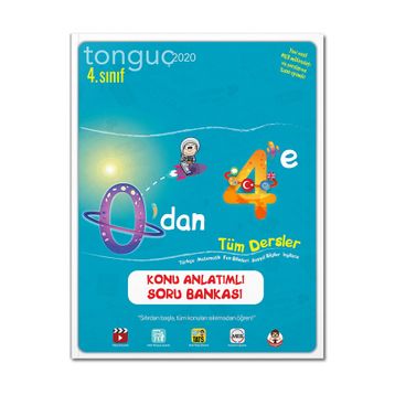 Tonguç Akademi Yayınları 4. Sınıf 0'dan 4'e Konu Anlatımlı Soru Bankası