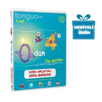 Tonguç Akademi Yayınları 4. Sınıf 0'dan 4'e Konu Anlatımlı Soru Bankası