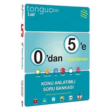 Tonguç Akademi Yayınları 5.Sınıf 0'dan 5'e Tüm Dersler Konu Anlatımlı Soru Bankası