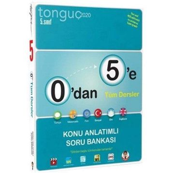 Tonguç Akademi Yayınları 5.Sınıf 0'dan 5'e Tüm Dersler Konu Anlatımlı Soru Bankası