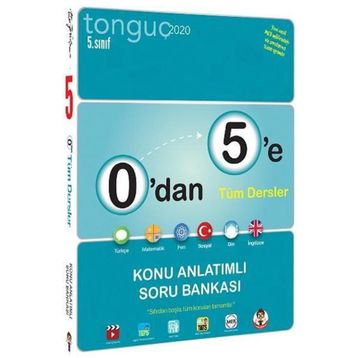 Tonguç Akademi Yayınları 5.Sınıf 0'dan 5'e Tüm Dersler Konu Anlatımlı Soru Bankası