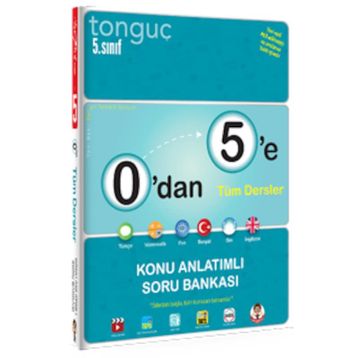 Tonguç Akademi Yayınları 5.Sınıf 0'dan 5'e Tüm Dersler Konu Anlatımlı Soru Bankası