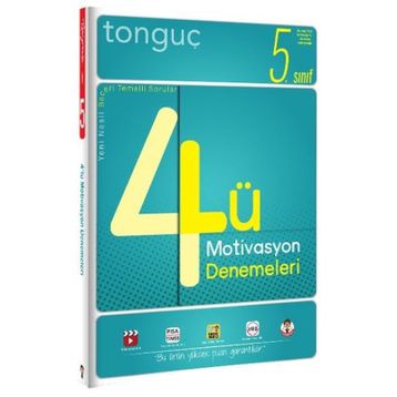 Tonguç Akademi Yayınları 5. Sınıf 4'lü Motivasyon Denemeleri