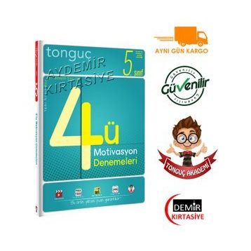 Tonguç Akademi Yayınları 5. Sınıf 4'lü Motivasyon Denemeleri