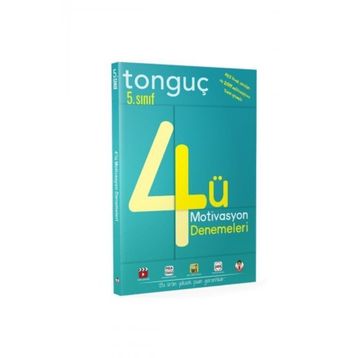 Tonguç Akademi Yayınları 5. Sınıf 4'lü Motivasyon Denemeleri
