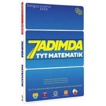 Tonguç Akademi Yayınları 7 Adımda TYT Matematik Soru Bankası