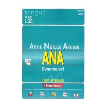 Tonguç Akademi Yayınları 8.Sinif Artik Netler Artiyor 1.Dönem LGS Denemesi