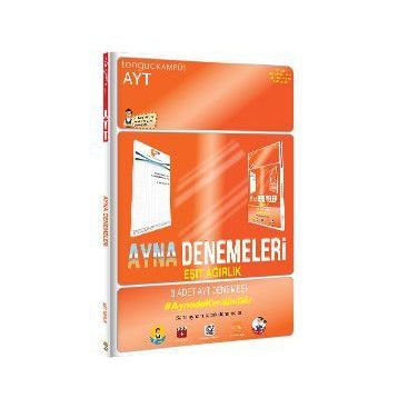 Tonguç Akademi Yayınları AYT Eşit Ağırlık Ayna Denemeleri