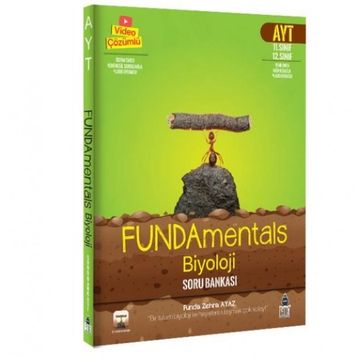 Tonguç Akademi Yayınları AYT Fundamentals Biyoloji Konu Anlatımlı Soru Bankası