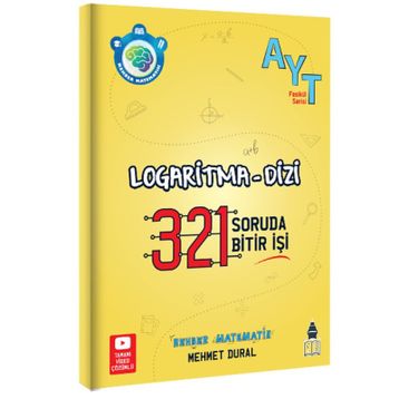 Tonguç Akademi Yayınları AYT Rehber Matematik Logaritma Dizi 321 Soruda Bitir İşi
