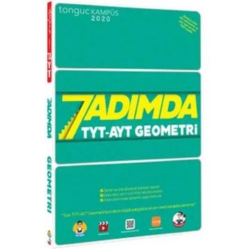 Tonguç Akademi Yayınları YKS TYT AYT 7 Adımda Geometri Soru Bankası