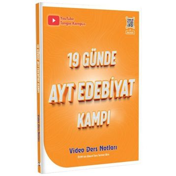 Tonguç Yayınları 19 Günde AYT Edebiyat Kampı Ders Notları