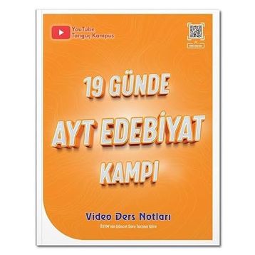 Tonguç Yayınları 19 Günde AYT Edebiyat Kampı Ders Notları