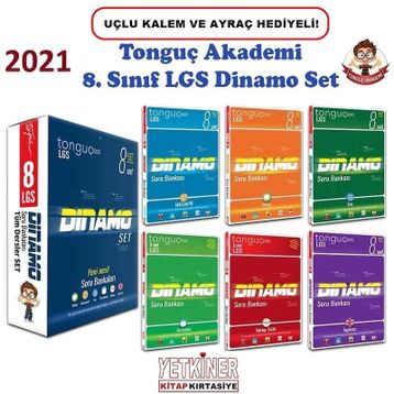 Tonguç Yayınları 8. Sınıf Dinamo Tüm Dersler Soru Bankası Seti
