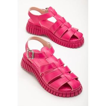 Tonny Black TBACR851 Fuşya Kadın Sandalet