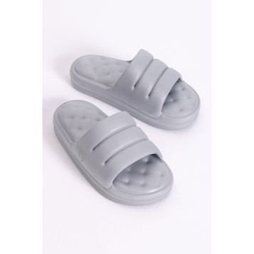Tonny Black TBER495 Eva Gri Kadın Terlik