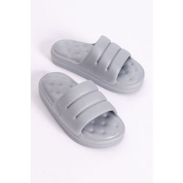 Tonny Black TBER495 Eva Gri Kadın Terlik