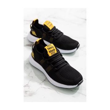 Tonny Black TBIDL-0 Siyah Sarı Unisex Spor Ayakkabı