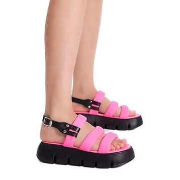 Tonny Black TBMDNZ2205 Pembe Kadın Sandalet