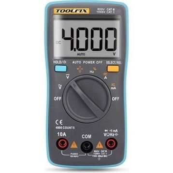 Toolfix TF-104 Dijital Multimetre