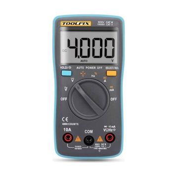 Toolfix TF-104 Dijital Multimetre