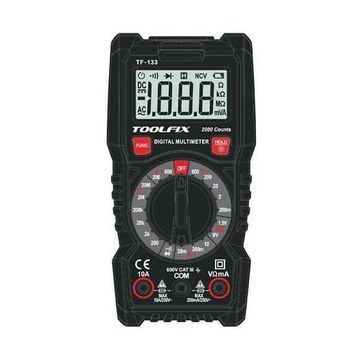 Toolfix TF-133 600V Dijital Multimetre