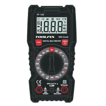 Toolfix TF 133 Dijital Multimetre