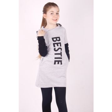 Toontoy 16236 Renkli Kız Çocuk Elbise