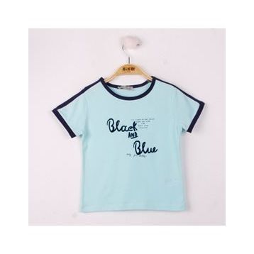 Toontoy Black Flak Baskılı Beyaz Erkek Çocuk Tişört