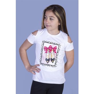 Toontoy Kids Kız Çocuk Baskılı T-shirt