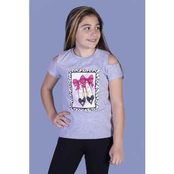 Toontoy Kids Kız Çocuk Baskılı T-shirt